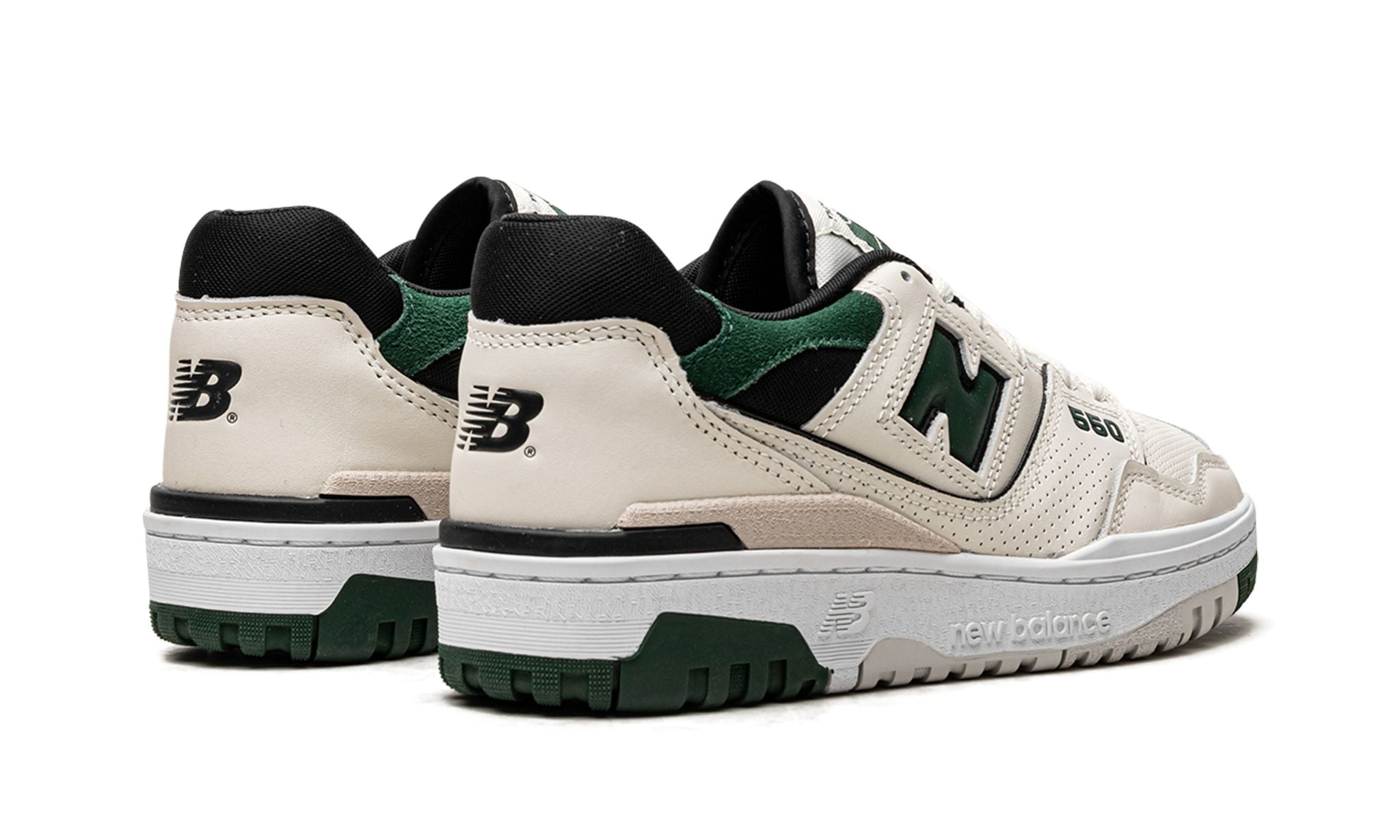 N372O NEW BALANCE 550 sneakers New Balance white green blanco verde sea salt pine green - Calzado de mujer y hombre
