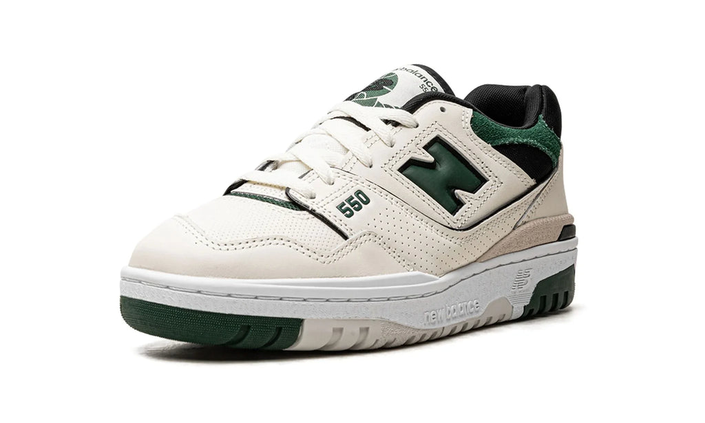 N372O NEW BALANCE 550 sneakers New Balance white green blanco verde sea salt pine green - Calzado de mujer y hombre