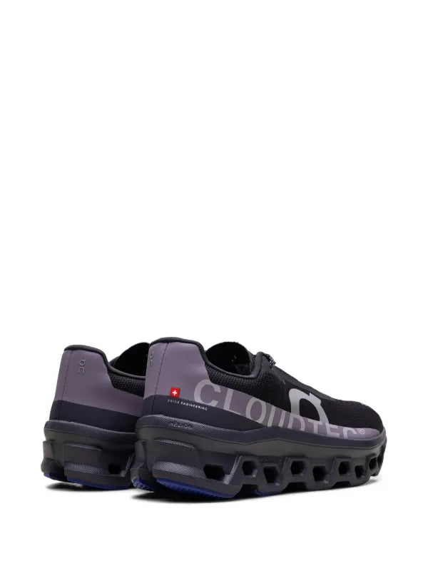 On Running tenis bajos Cloudmonster negro morado - Calzado de mujer y hombre