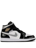 Jordan tenis Jordan 1 Mid SE negro plata