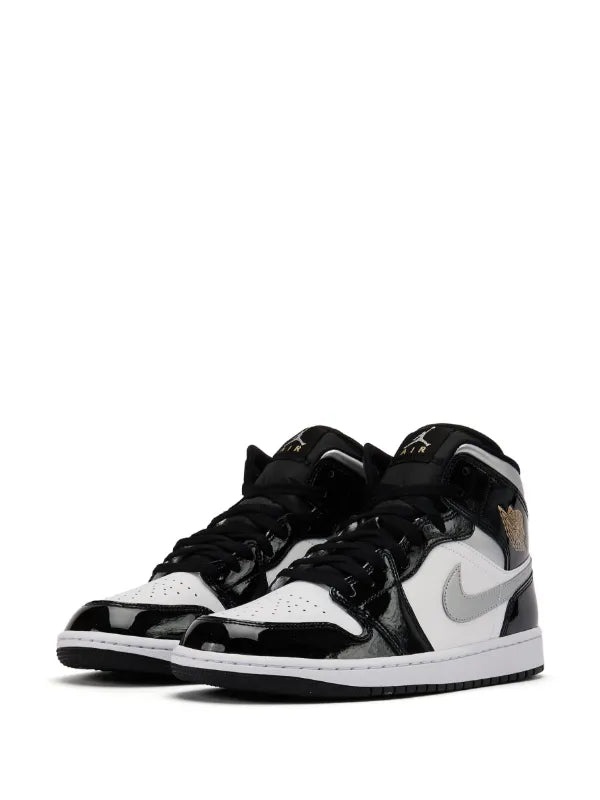Jordan tenis Jordan 1 Mid SE negro plata