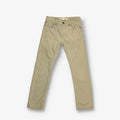 N374O Vintage Levi's 511 Slim Fit Boyfriend Jeans Beige hombre - Calzado de mujer y hombre