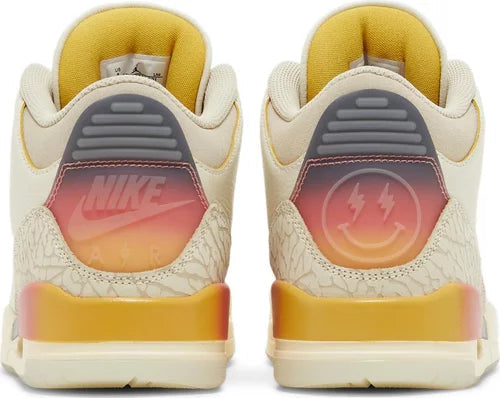 N372O Air Jordan 3 Retro SP J Balvin Medellín Sunset