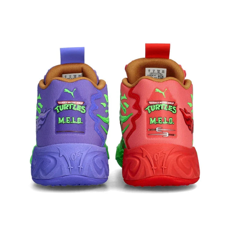 TENIS PUMA MB.04 TORTUGAS NINJA RAPHAEL & DONATELLO