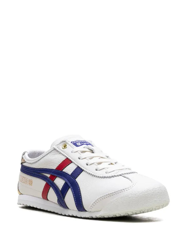 Onitsuka Tiger tenis Mexico 66 White/Dark Blue Auténticos - Calzado de mujer y hombre