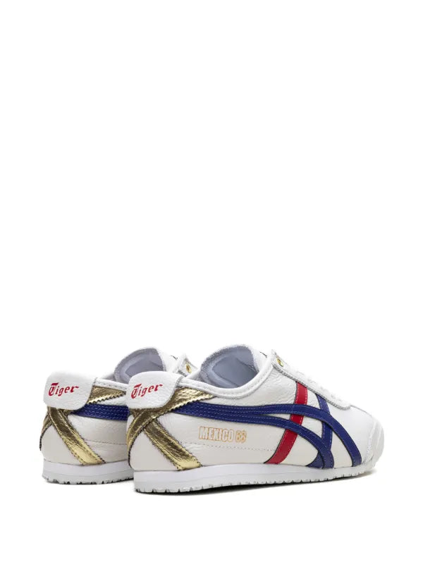 Onitsuka Tiger tenis Mexico 66 White/Dark Blue Auténticos - Calzado de mujer y hombre