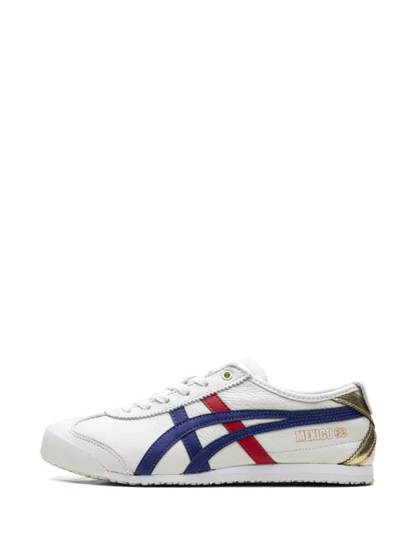 Onitsuka Tiger tenis Mexico 66 White/Dark Blue Auténticos - Calzado de mujer y hombre