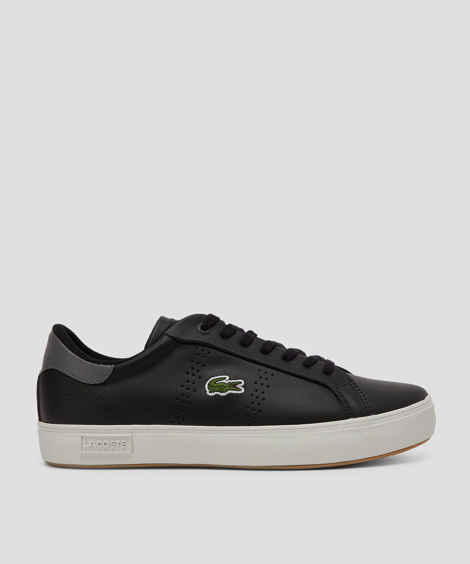 LACOSTE Tenis casuales con plataforma Powercourt en piel Hombre genuino