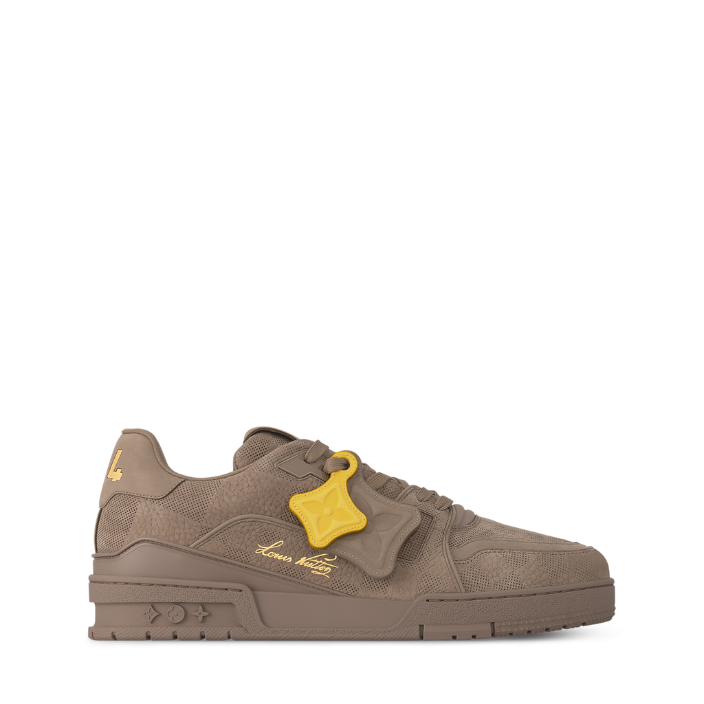 G5 Tenis LV Trainer piel de becerro nobuk