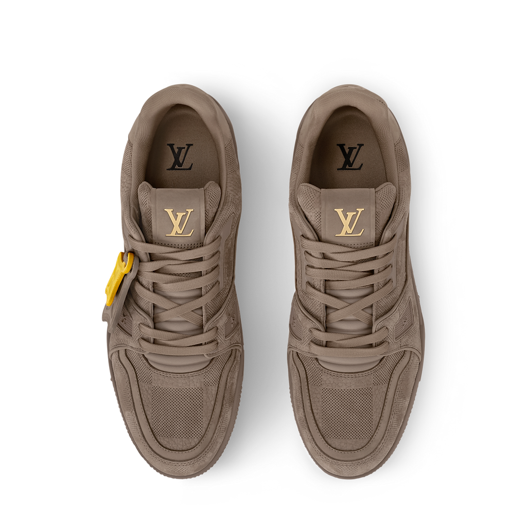 G5 Tenis LV Trainer piel de becerro nobuk