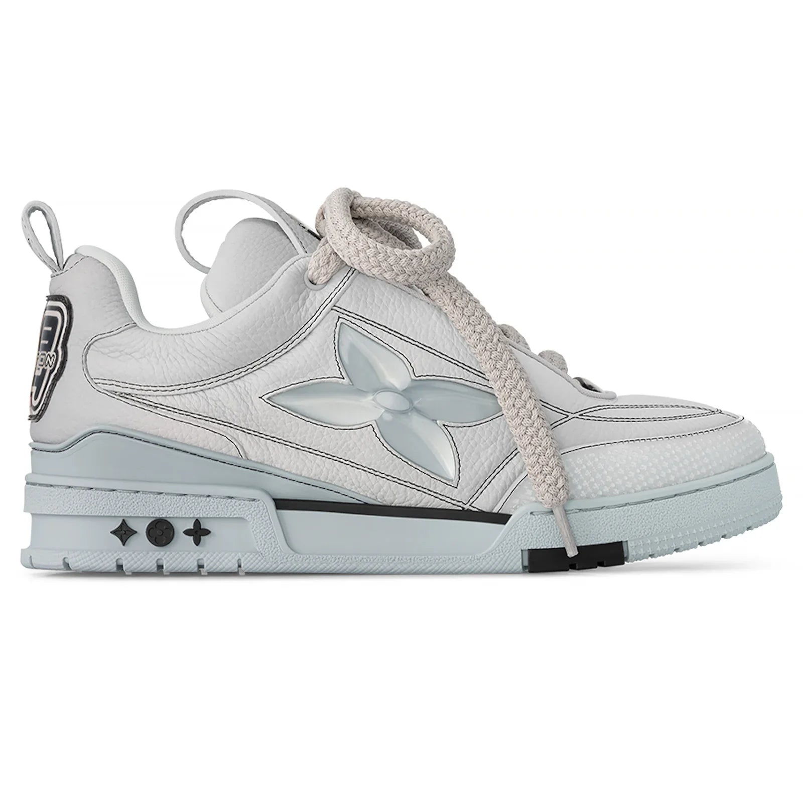 N374O (G5) Louis Vuitton LV Skate Trainer Grey Sneaker