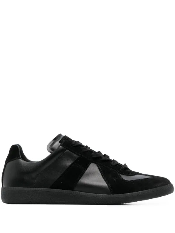 Maison Margiela panelled sneakers negro total