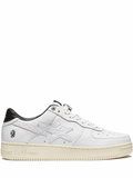 A Bathing Ape BAPE Sta Negro Blanco Plateado - Calzado de mujer y hombre
