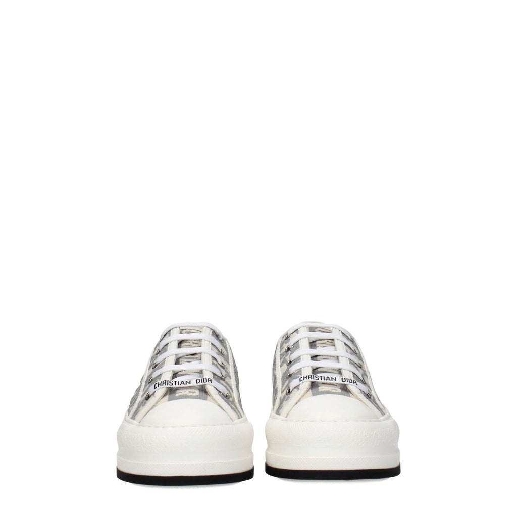 Christian Dior Sneakers Women Fabric Beige/Stone