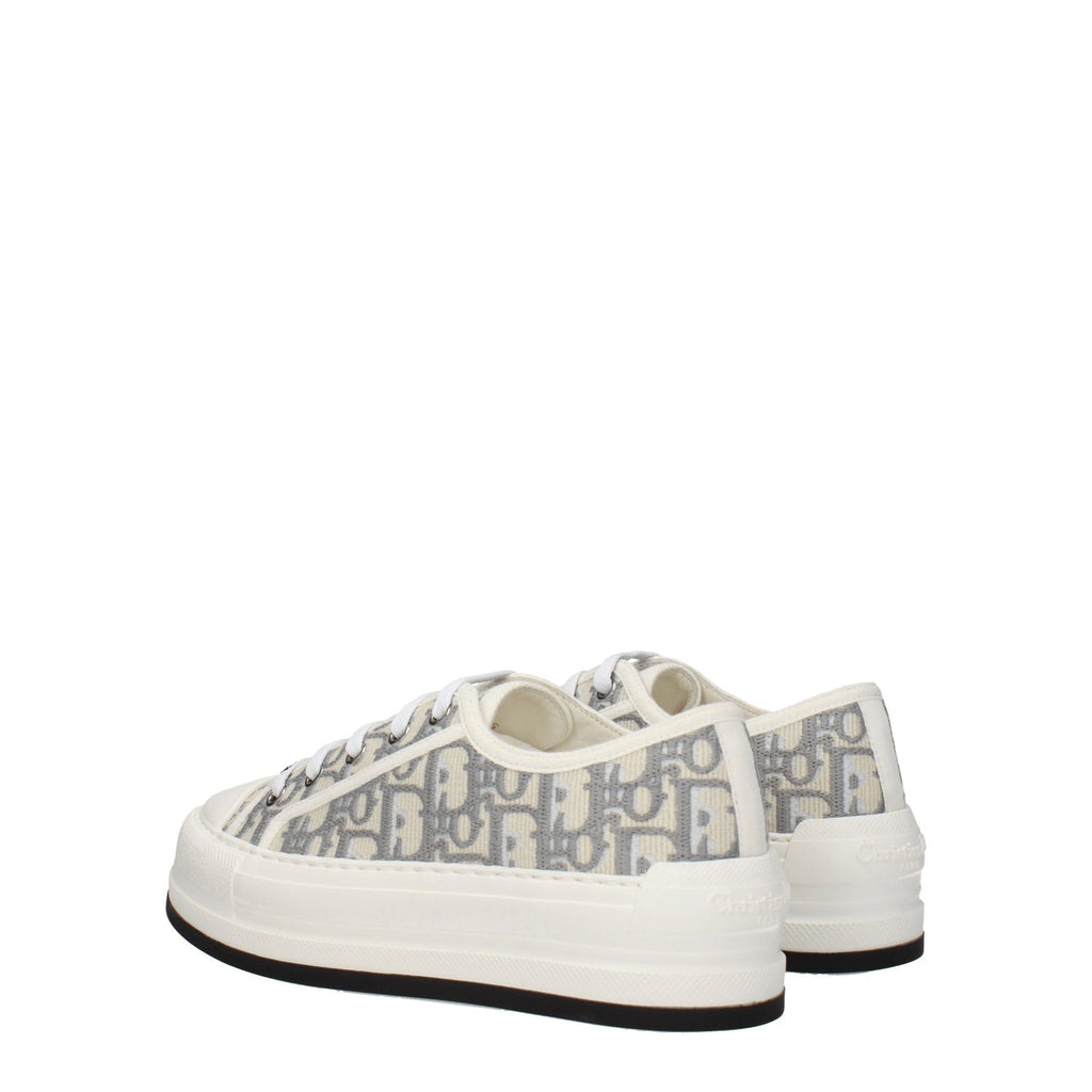 Christian Dior Sneakers Women Fabric Beige/Stone