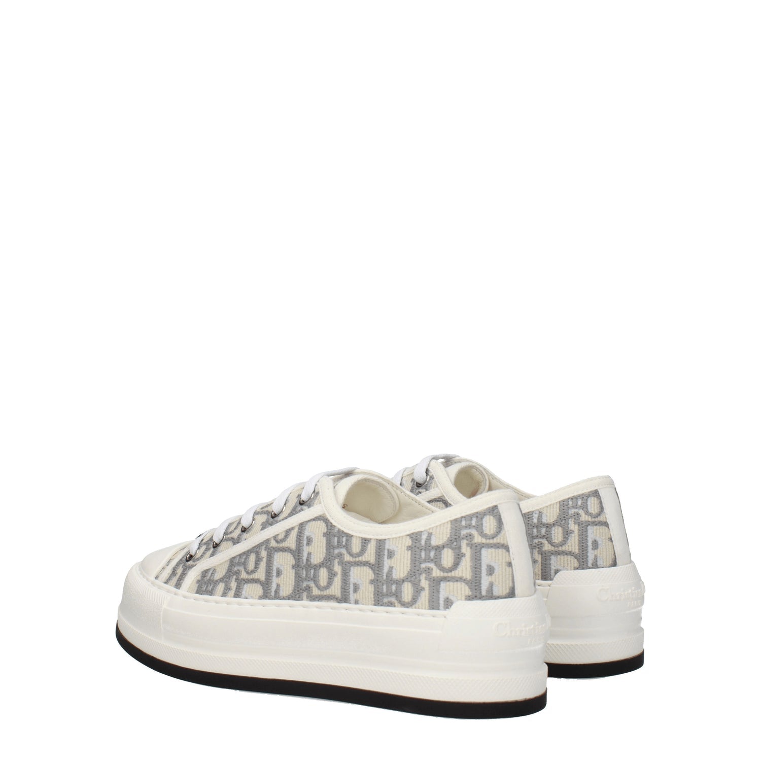 Christian Dior Sneakers Women Fabric Beige/Stone