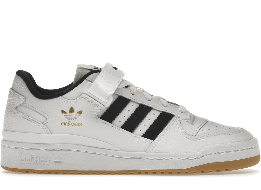 N372O adidas Forum Low White black Gum gold