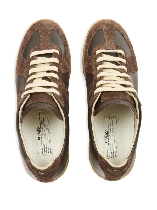 Maison Margiela tenis Replica café brown