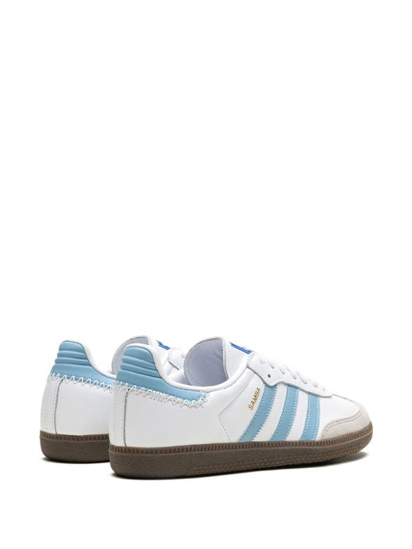 adidas tenis Samba OG blanco azul