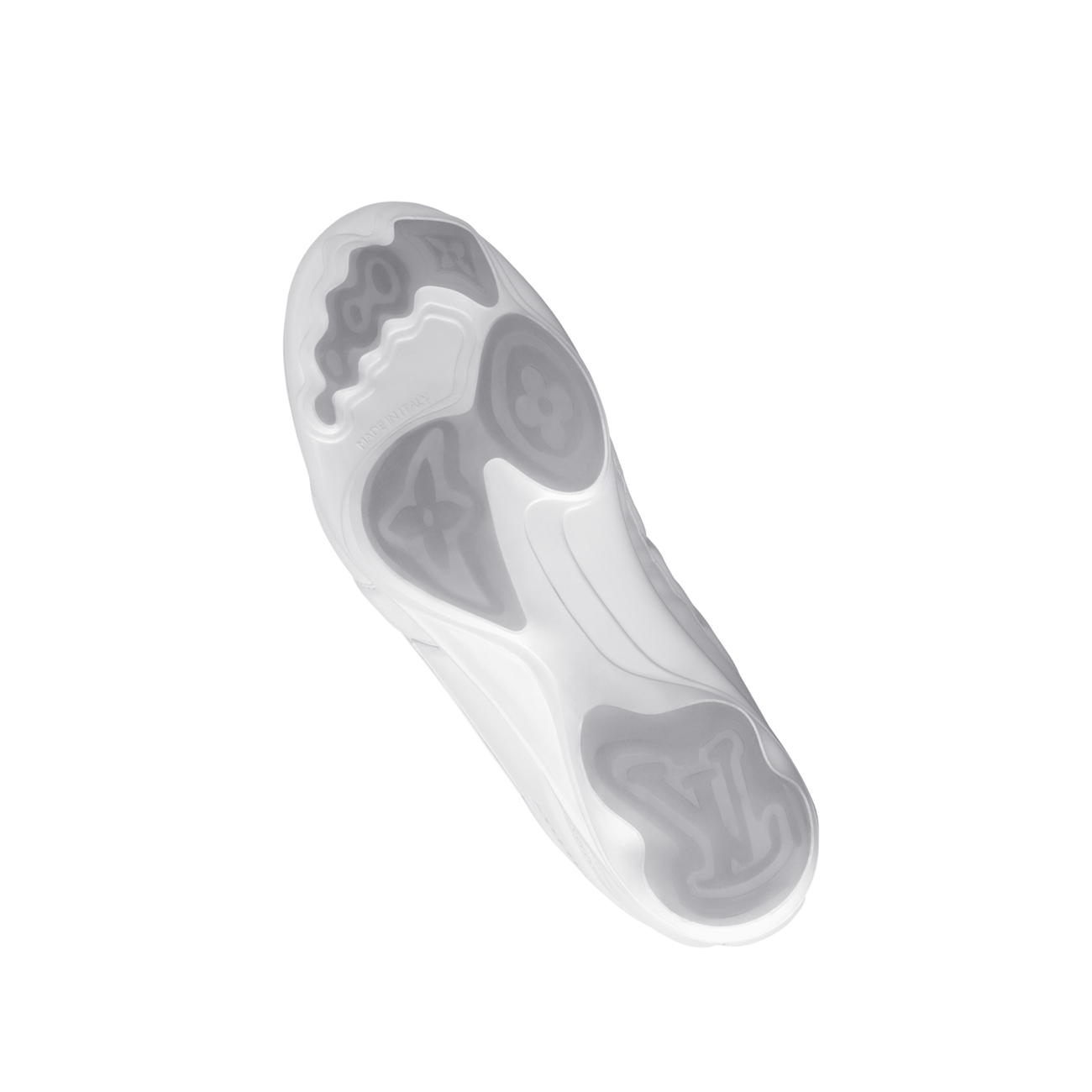 Tenis LV Footprint Soccer Sneaker blanco