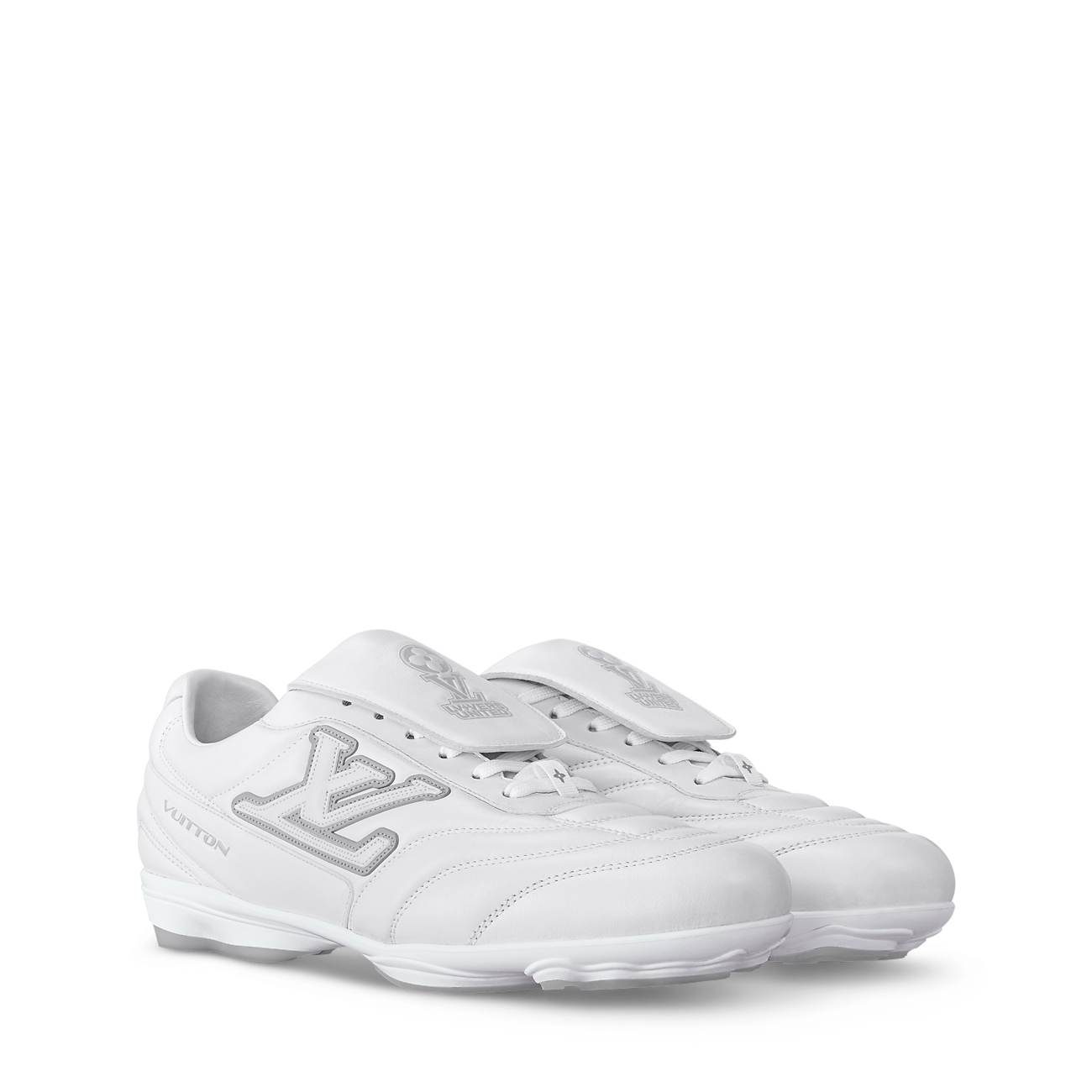 Tenis LV Footprint Soccer Sneaker blanco