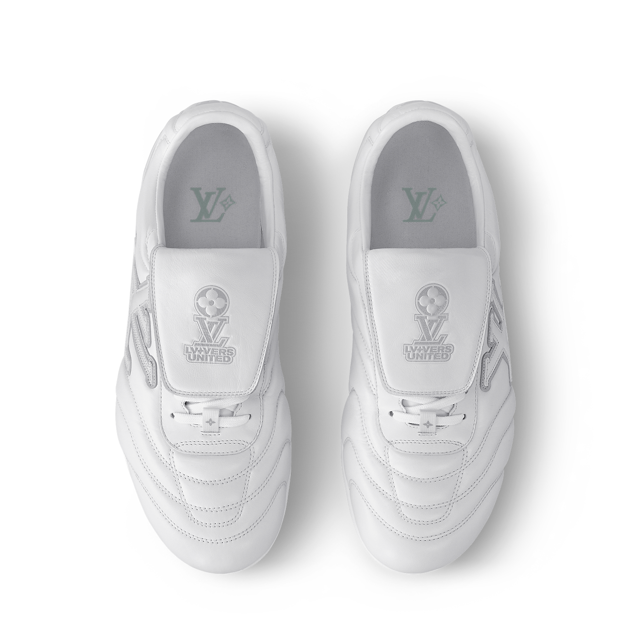 Tenis LV Footprint Soccer Sneaker blanco