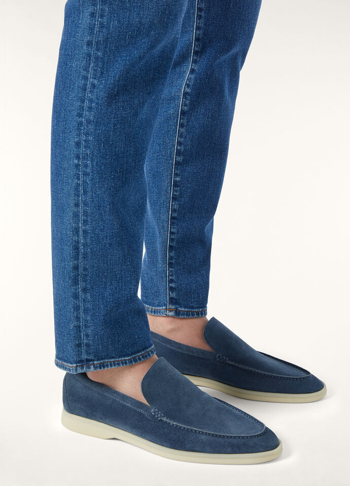 Loro Piana Loafers azul marino
