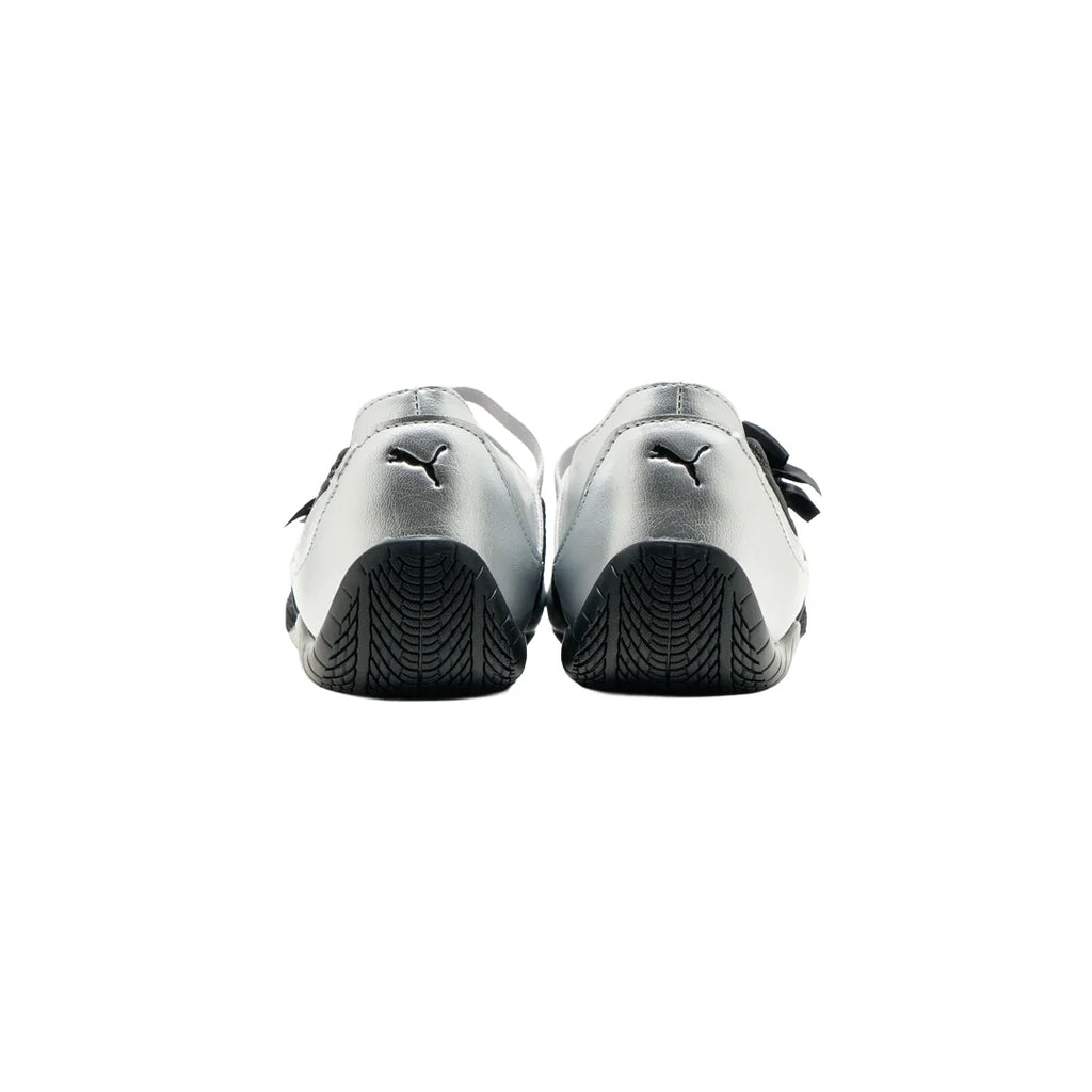 PUMA SPEEDCAT BALLET LACES SILVER BLACK