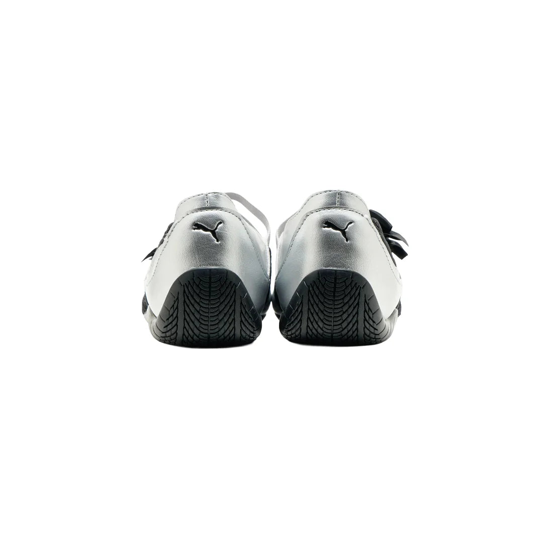 PUMA SPEEDCAT BALLET LACES SILVER BLACK