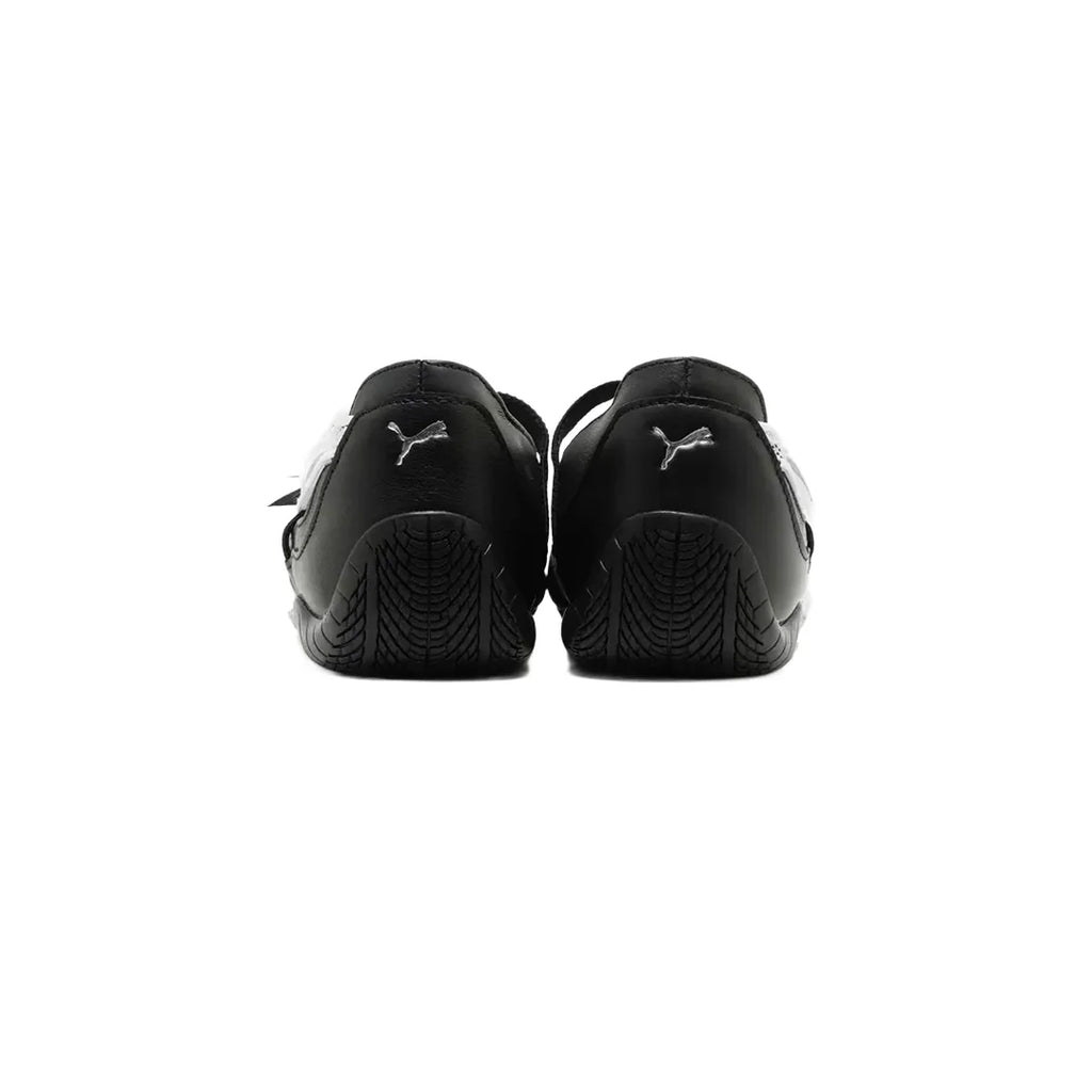 PUMA SPEEDCAT BALLET LACES BLACK WHITE WOMENS