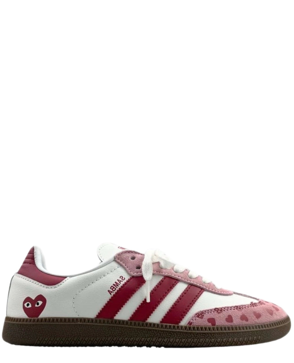 ADIDAS SAMBA X CDG PLAY SNEAKERS
