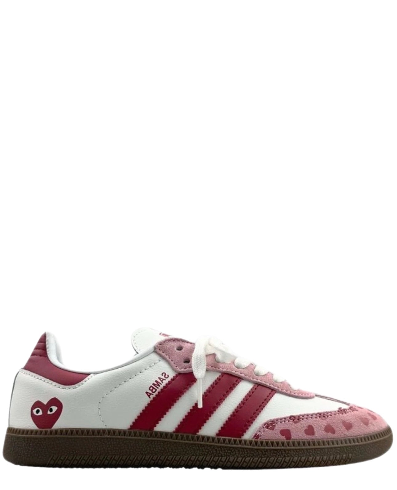 ADIDAS SAMBA X CDG PLAY SNEAKERS