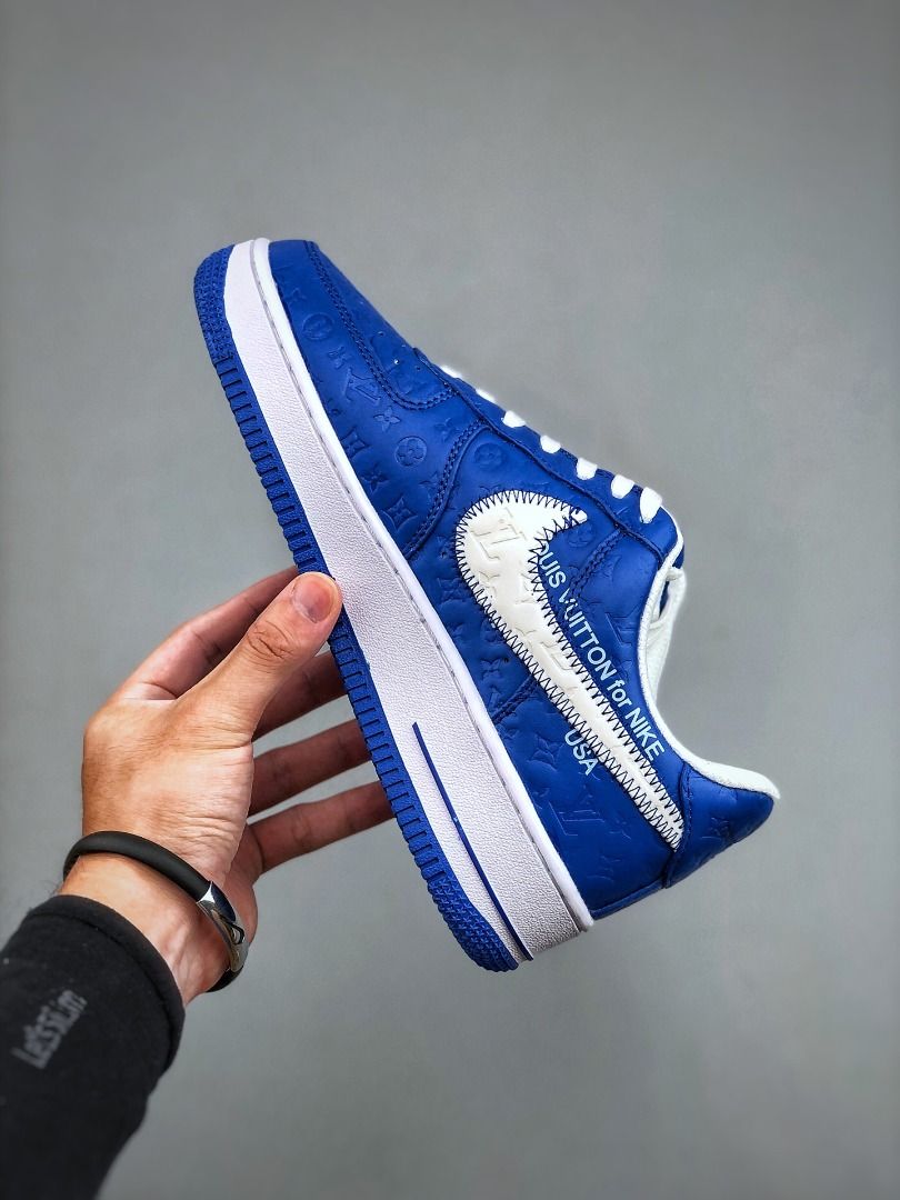 N373O Nike Air Force 1 Louis Vuitton Air Force Co-Branded off white
