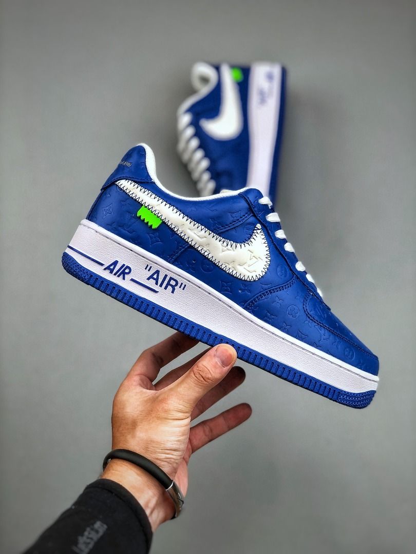 N373O Nike Air Force 1 Louis Vuitton Air Force Co-Branded off white