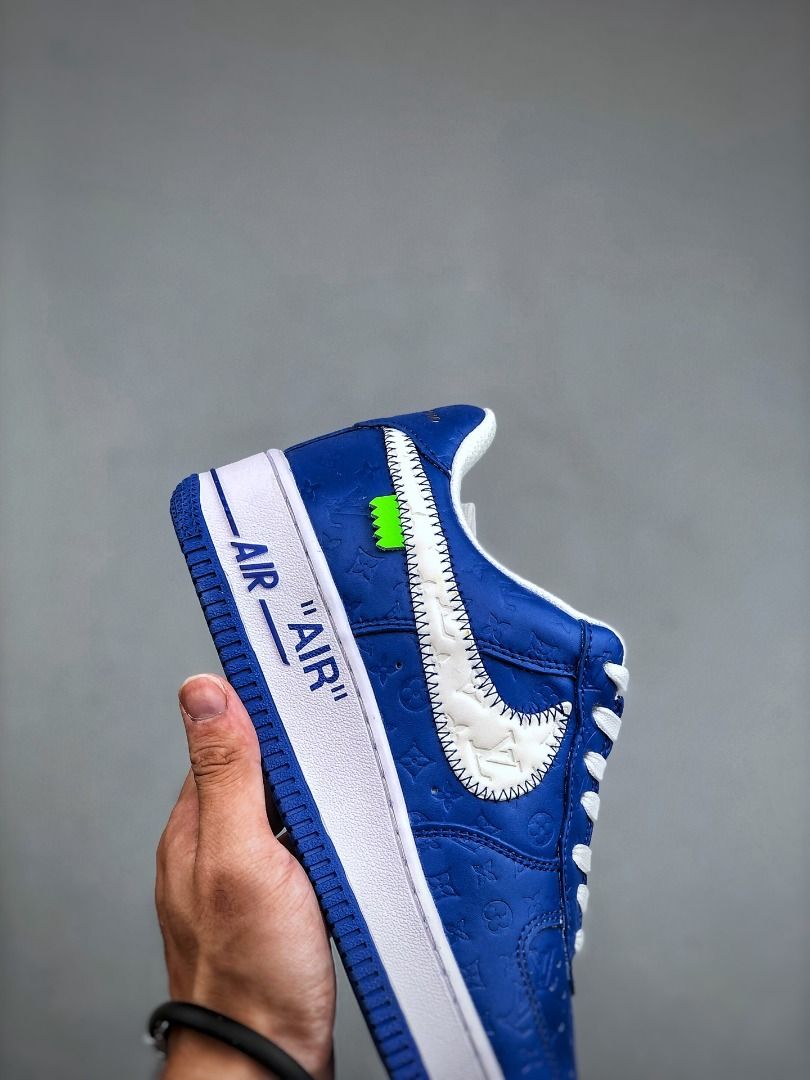 N373O Nike Air Force 1 Louis Vuitton Air Force Co-Branded off white