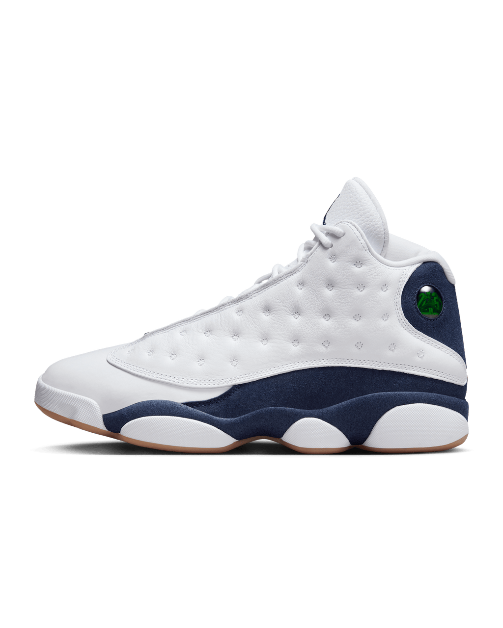 Air Jordan 13 White and Midnight Navy blanco azul marino