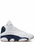 Air Jordan 13 White and Midnight Navy blanco azul marino