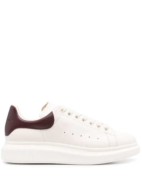 Alexander McQueen tenis Oversized blanco vino originales