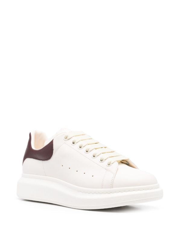 Alexander McQueen tenis Oversized blanco vino originales