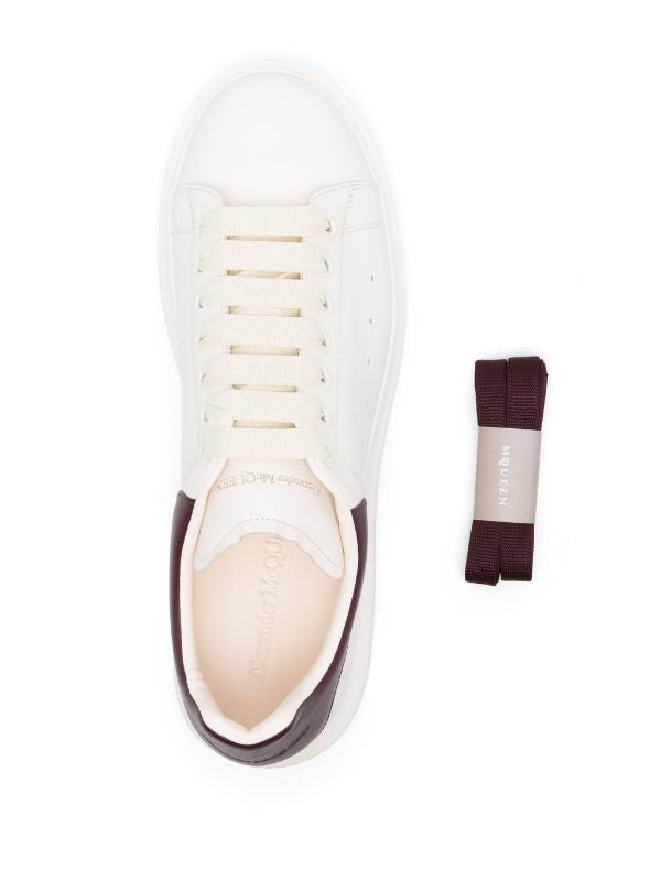 Alexander McQueen tenis Oversized blanco vino originales
