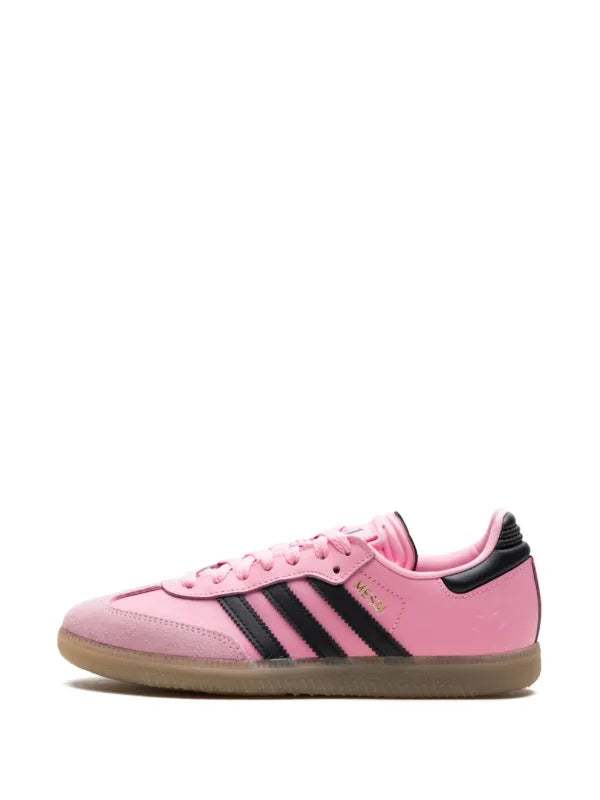 Adidas Samba Messi rosa adidas tenis Samba Lionel Messi - Light Pink/Core Black/Gum