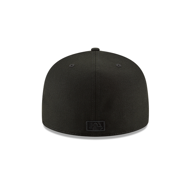 Gorra SnapBack New Era Atlanta Braves Black On Black 59FIFTY Cerrada