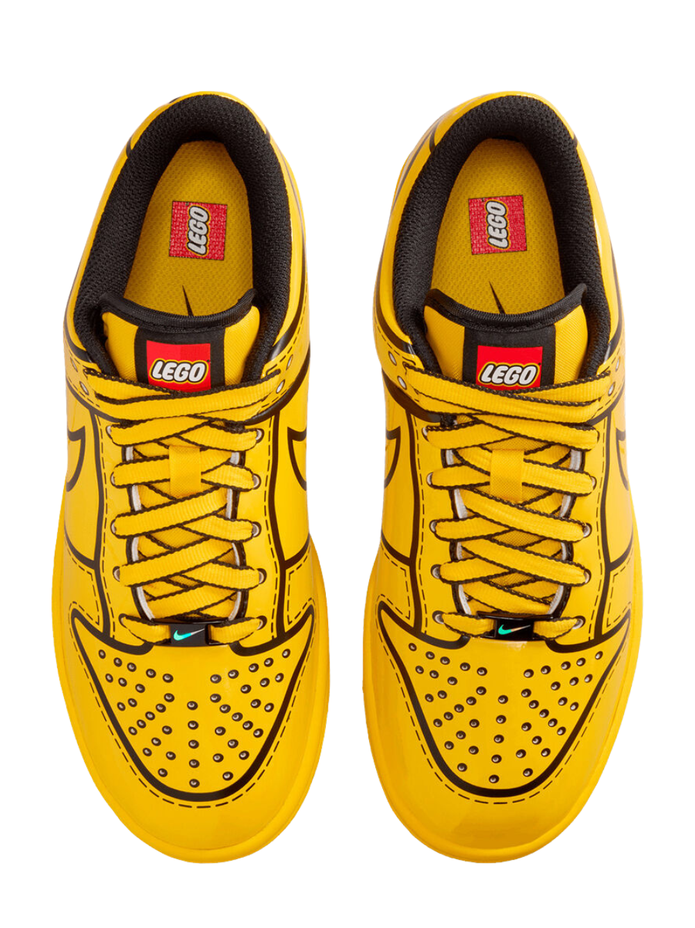 Tenis Nike Dunk Low X Lego yellow - Calzado de mujer y hombre