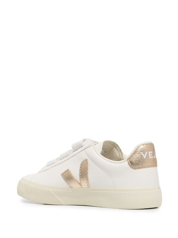 N373O VEJA Recife low-top sneakers blanco oro rosado