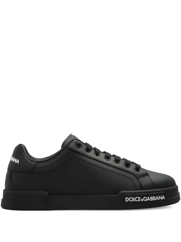 Dolce & Gabbana tenis bajos Portofino Piel negro - Calzado de mujer y hombre