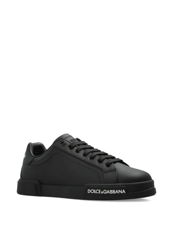 Dolce & Gabbana tenis bajos Portofino Piel negro - Calzado de mujer y hombre