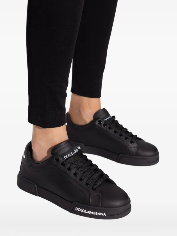 Dolce & Gabbana tenis bajos Portofino Piel negro - Calzado de mujer y hombre