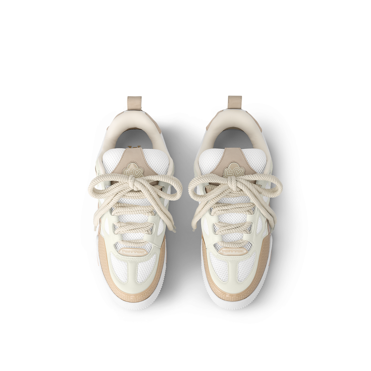 Tenis LV Skate Beige