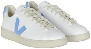 Tenis Veja campo blanco azul claro
