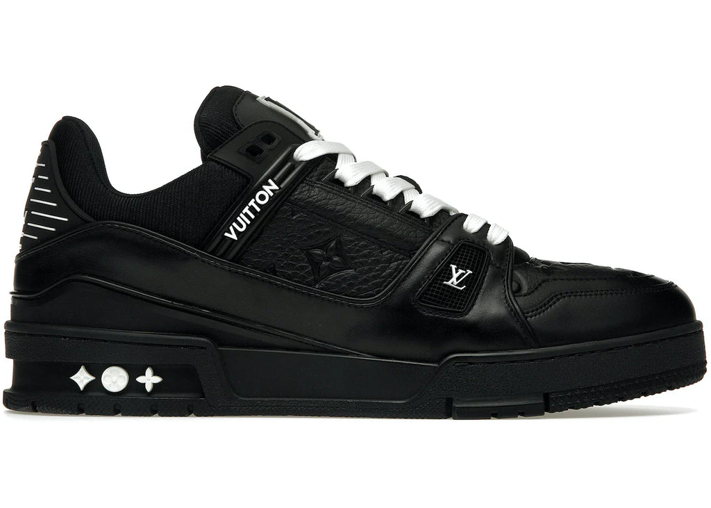 (G5) Tenis LV Trainer Black Total louis vuitton trainer negro total